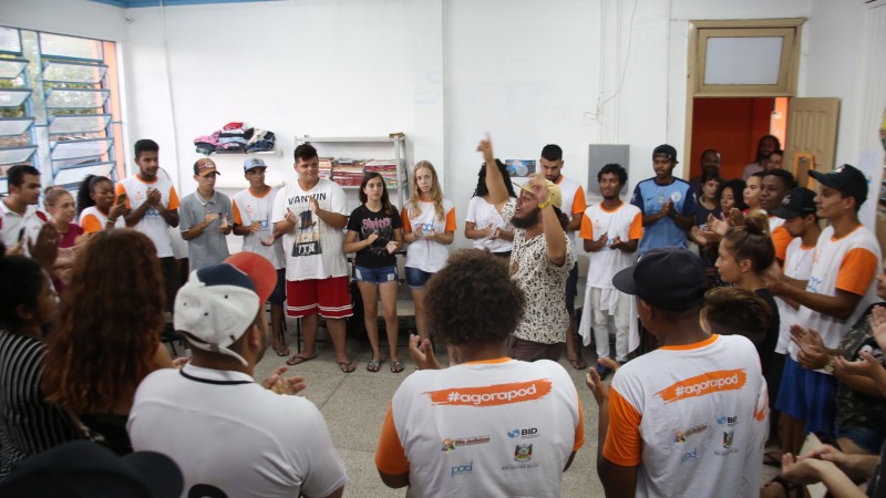 RAPadura aconselhou os jovens a valorizarem os ritmos e a cultura regional em suas rimas
